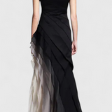 Angela Φόρεμα Layered Gradient
