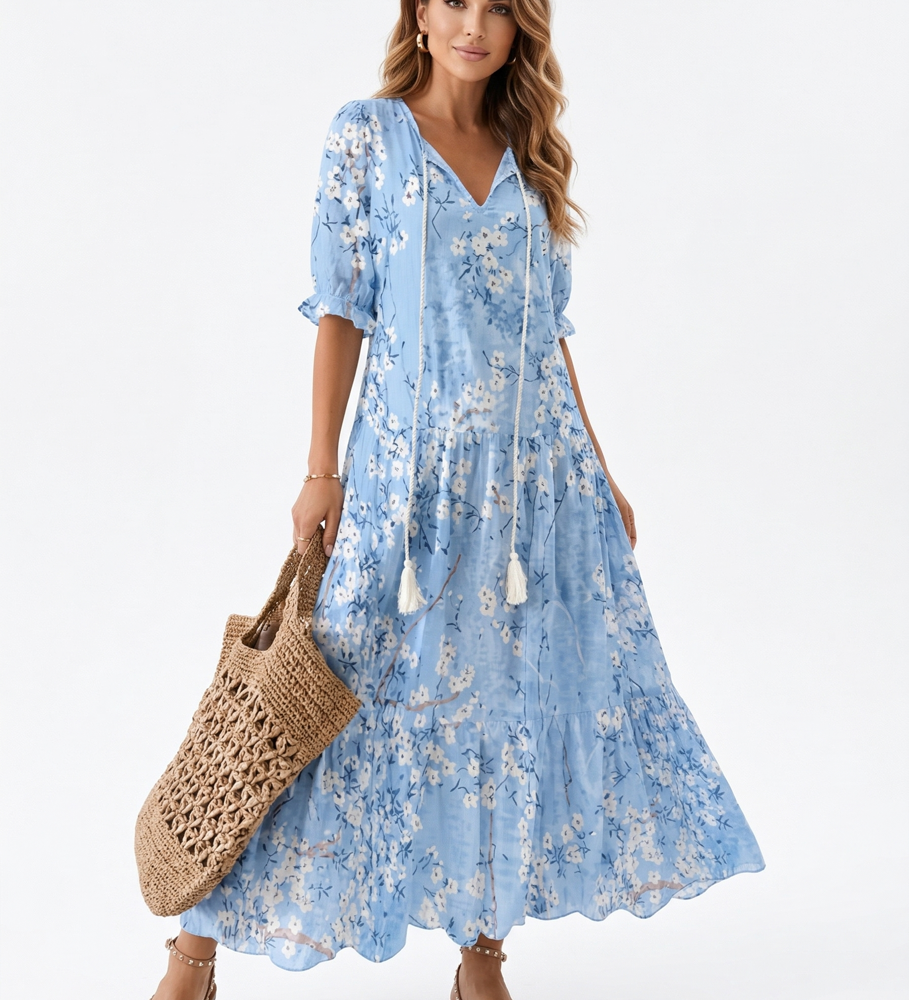 Luna – Αέρινο Boho Φόρεμα