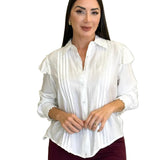 Pocali - Πουκάμισο από Κρεπ Ύφασμα με Πέρλες (Pearly Crepe Shirt)