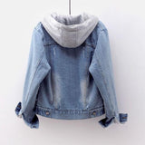 Everly - Τζιν Τζάκετ με Επένδυση Sherpa (Sherpa Denim Jacket)