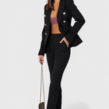 Rosalin Κομψό Σετ με Blazer και Παντελόνι