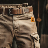 Cazel | Short cargo rétro à poches multiples