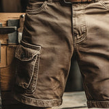 Cazel | Short cargo rétro à poches multiples