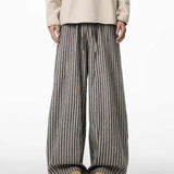 Kuro - Ριγέ Φαρδύ Παντελόνι (Striped Baggy Pants)