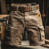 Cazel | Short cargo rétro à poches multiples