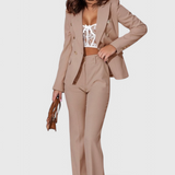 Rosalin Κομψό Σετ με Blazer και Παντελόνι