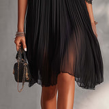 Céline | Robe Longue Chiffon Col V