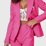 Rosalin Κομψό Σετ με Blazer και Παντελόνι