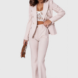 Rosalin Κομψό Σετ με Blazer και Παντελόνι