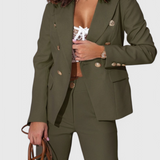 Rosalin Κομψό Σετ με Blazer και Παντελόνι
