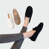Ζεστά slip-on παπούτσια με κομψό σχέδιο